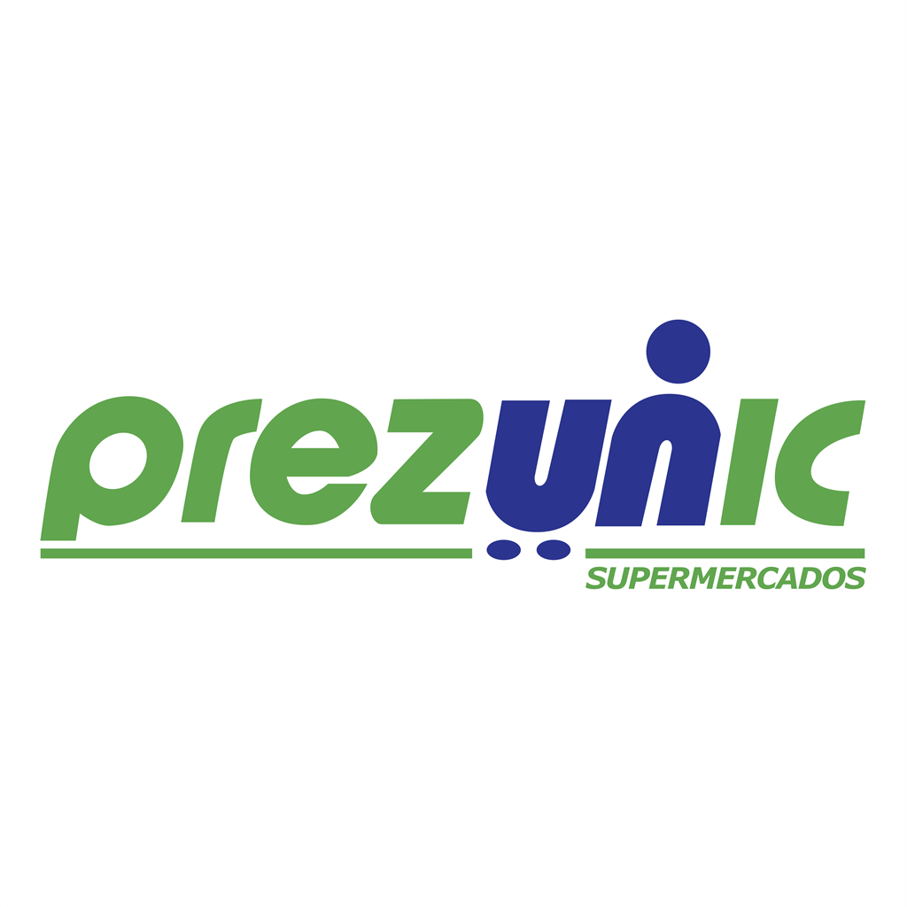 Prezunic Supermercados logotype, transparent .png, medium, large