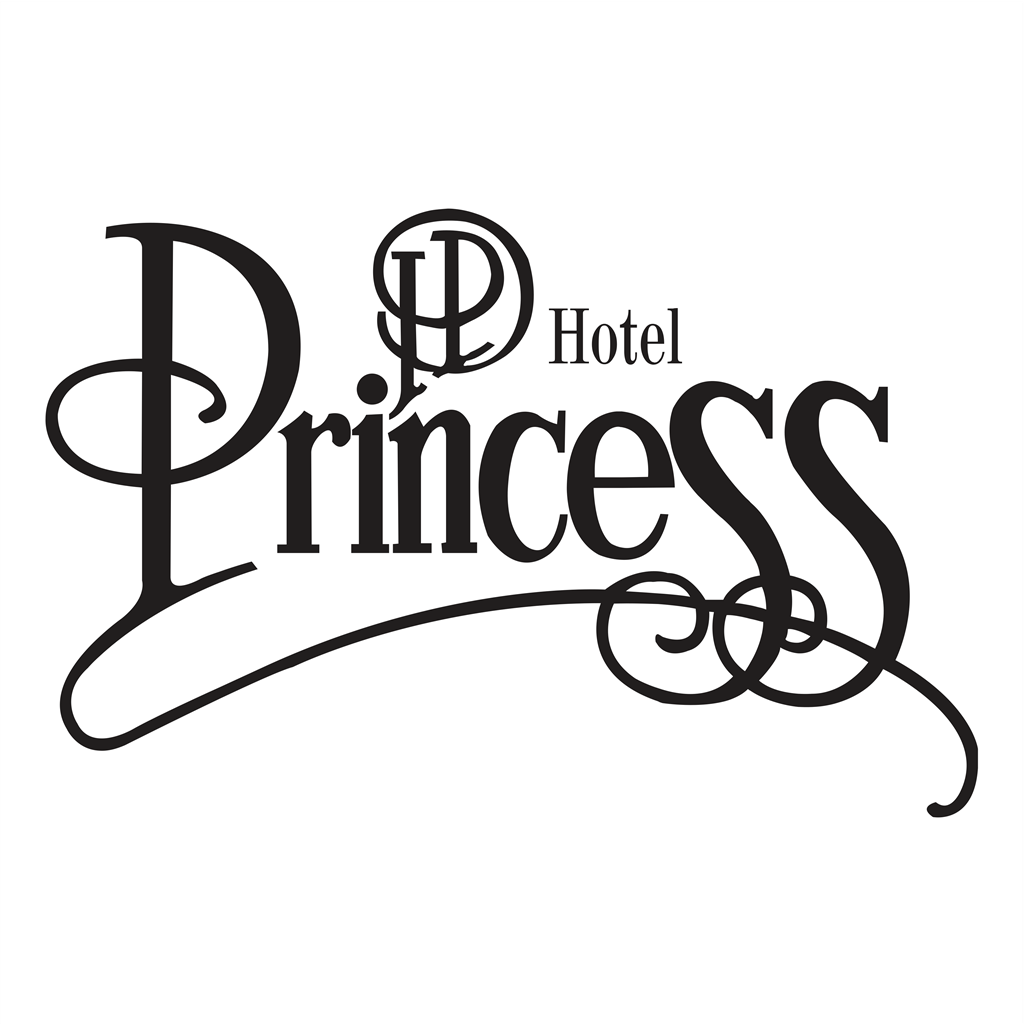 Princess Hotel logotype, transparent .png, medium, large