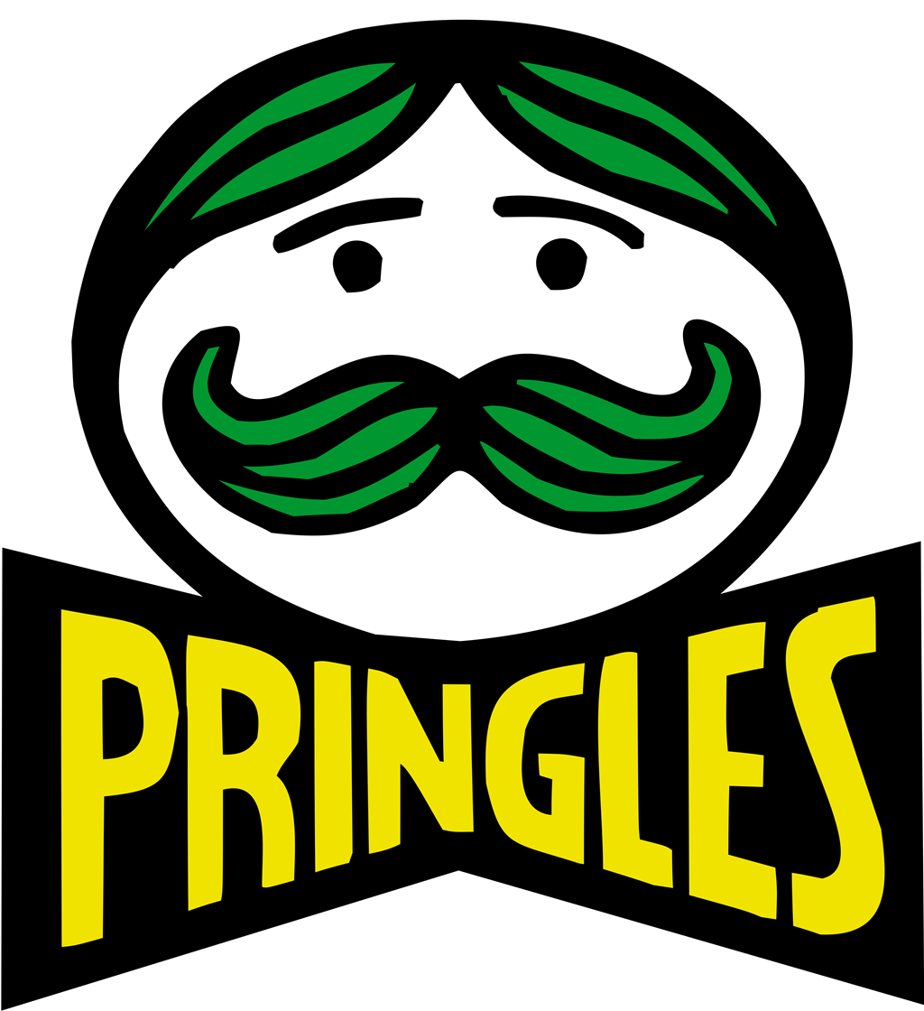 Pringles logotype, transparent .png, medium, large