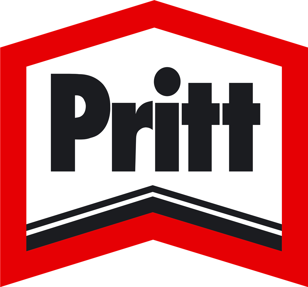 Pritt logotype, transparent .png, medium, large