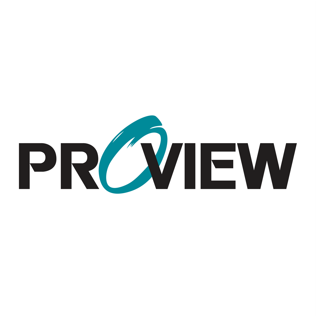 Proview Technology logotype, transparent .png, medium, large