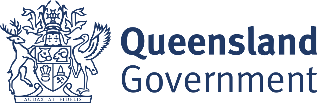 Queensland Government logotype, transparent .png, medium, large