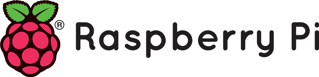 Raspberry Pi logotype, transparent .png, medium, large