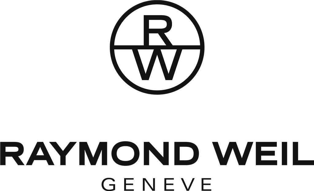 Raymond Weil logotype, transparent .png, medium, large