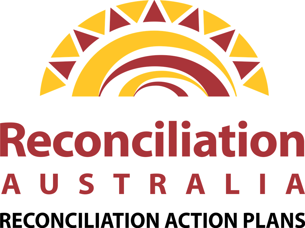 Reconciliation Australia logotype, transparent .png, medium, large