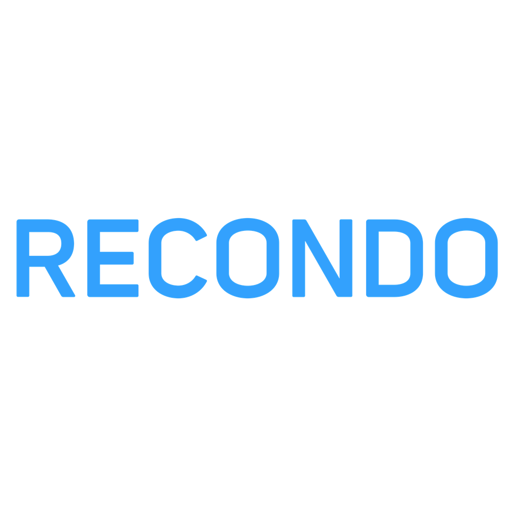 Recondo Technology logotype, transparent .png, medium, large