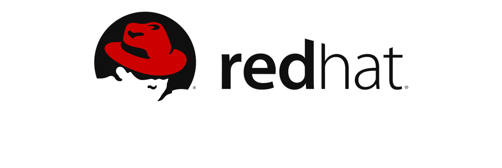 Red Hat (RedHat) logotype, transparent .png, medium, large
