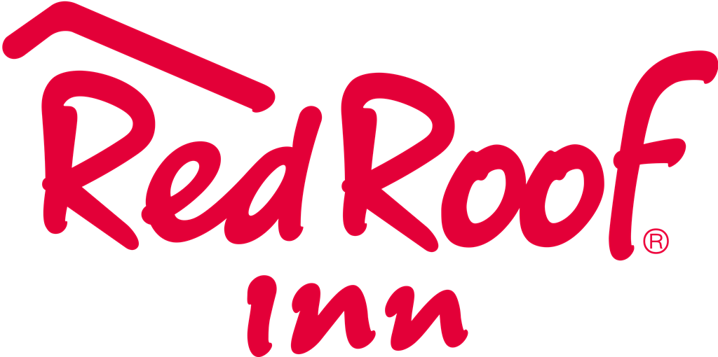 Red Roof Inn logotype, transparent .png, medium, large