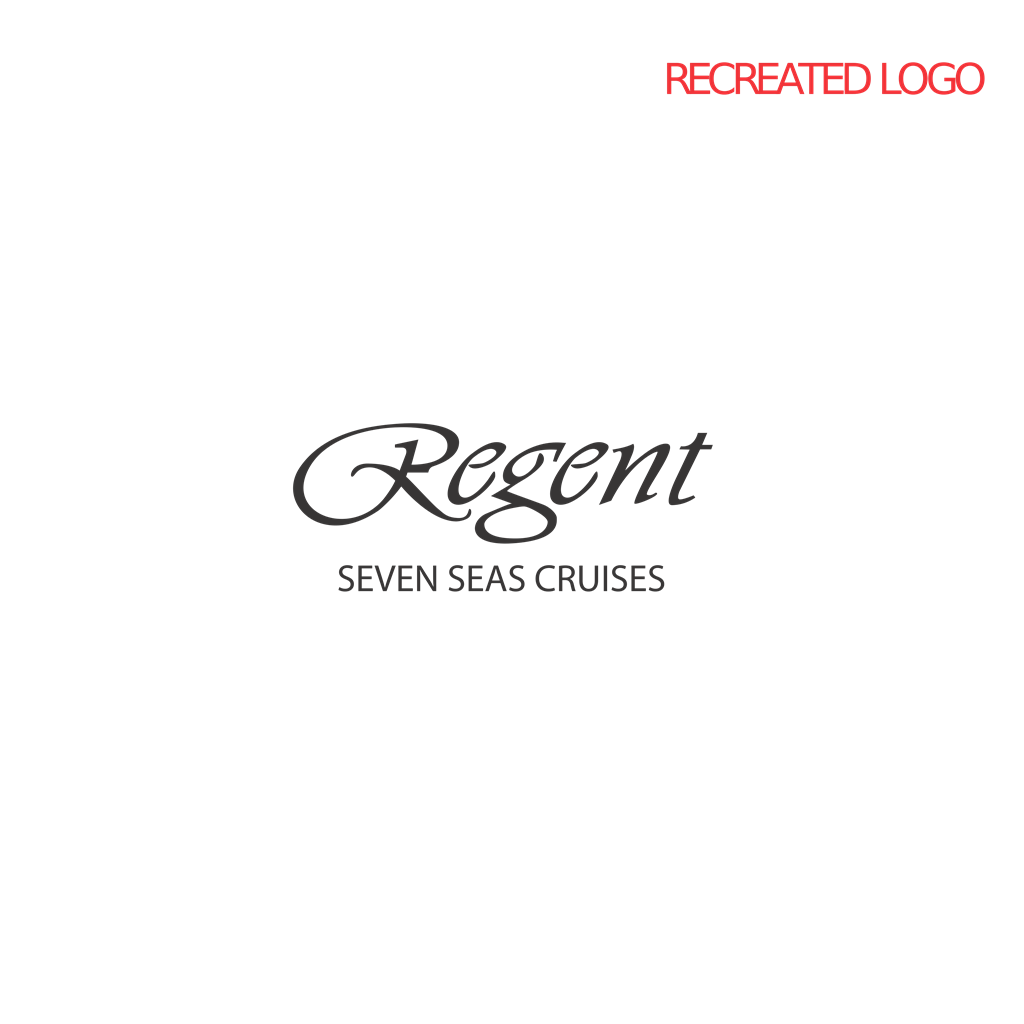 Regent Seven Seas Cruises logotype, transparent .png, medium, large