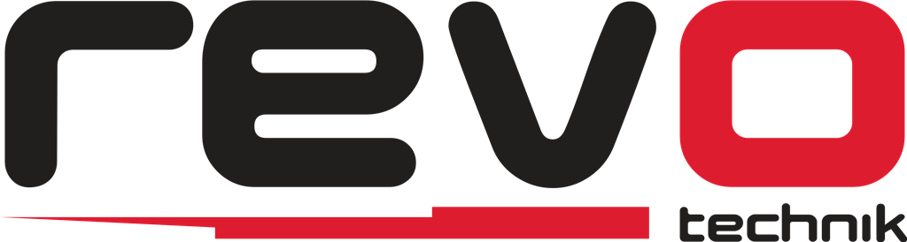 Revo Technik logotype, transparent .png, medium, large