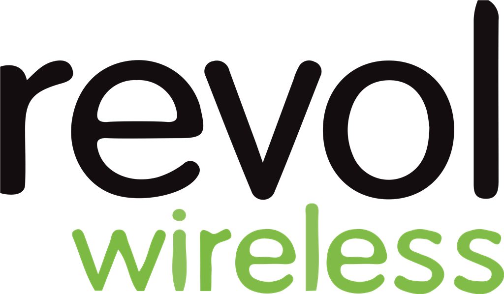 Revol Wireless logotype, transparent .png, medium, large