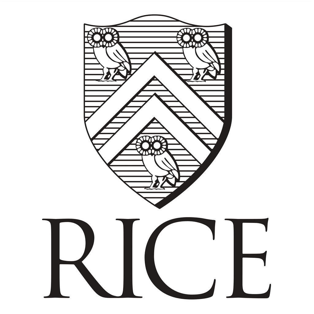 RICE University logotype, transparent .png, medium, large