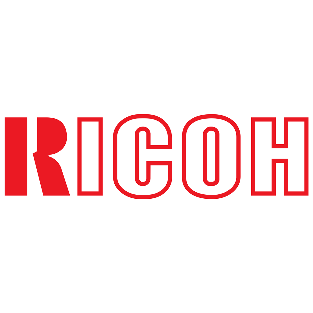 Ricoh logotype, transparent .png, medium, large
