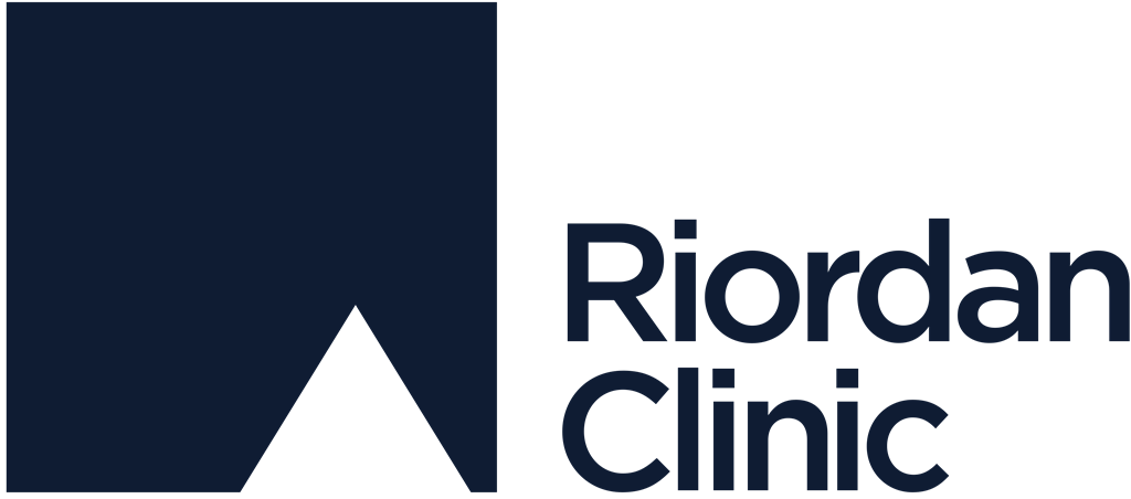 Riordan Clinic logotype, transparent .png, medium, large