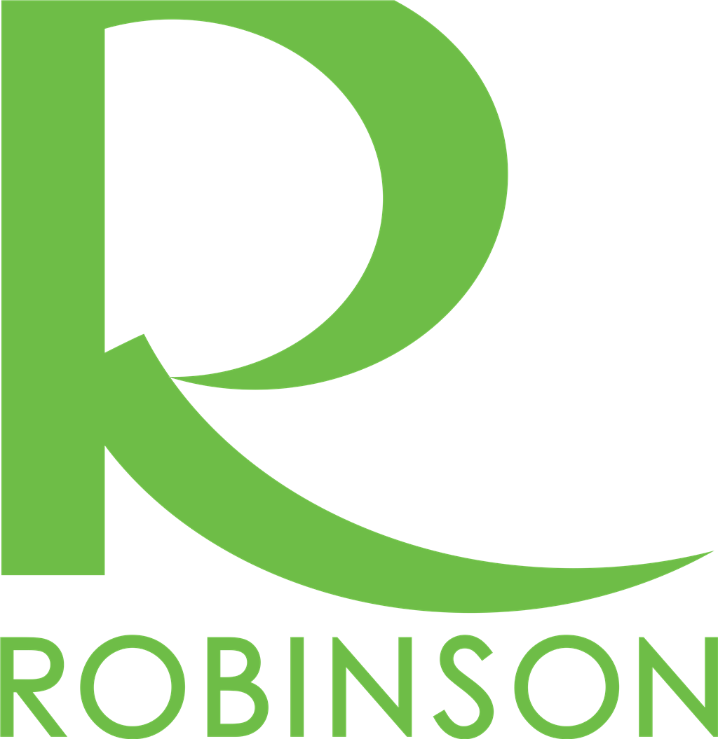Robinson logotype, transparent .png, medium, large