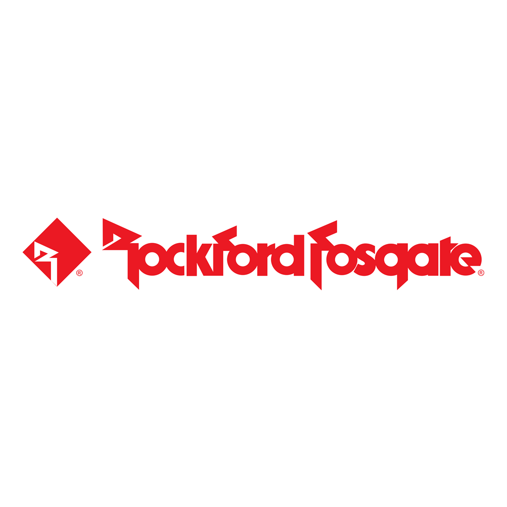Rockford Fosgate logotype, transparent .png, medium, large