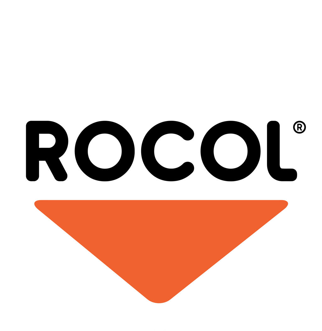 Rocol logotype, transparent .png, medium, large