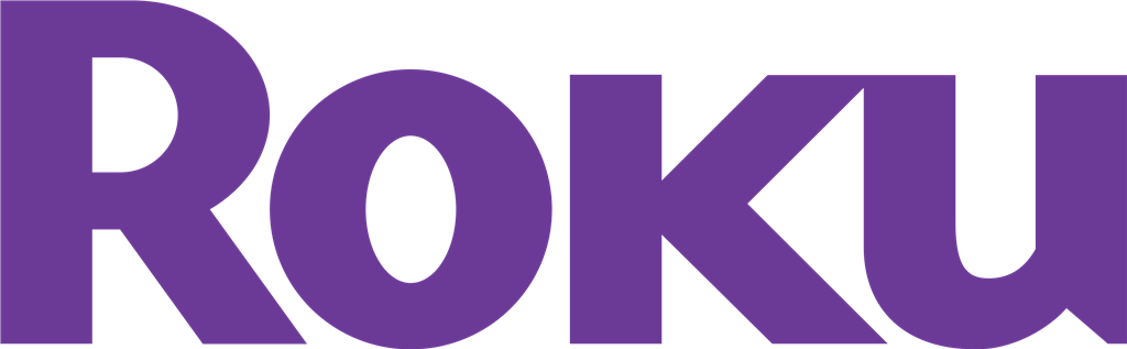 Roku logotype, transparent .png, medium, large