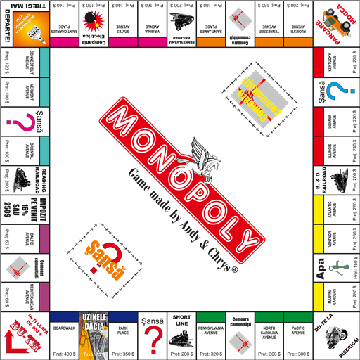 Romanian Monopoly logo