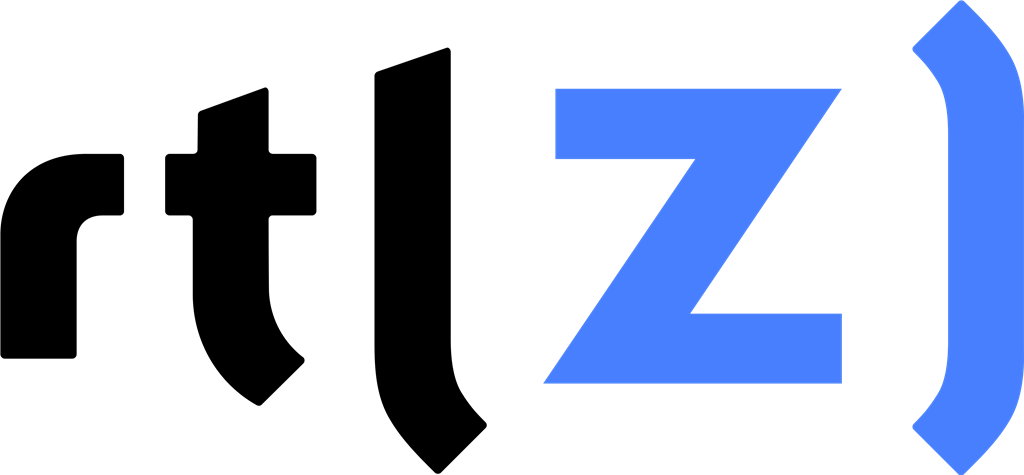RTL Z logotype, transparent .png, medium, large