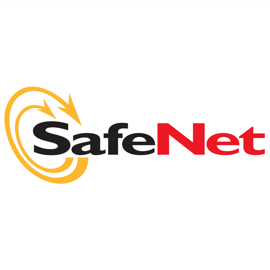 SafeNet logotype, transparent .png, medium, large