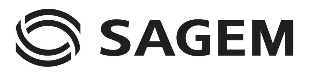 Sagem logotype, transparent .png, medium, large