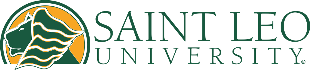 Saint Leo University logotype, transparent .png, medium, large
