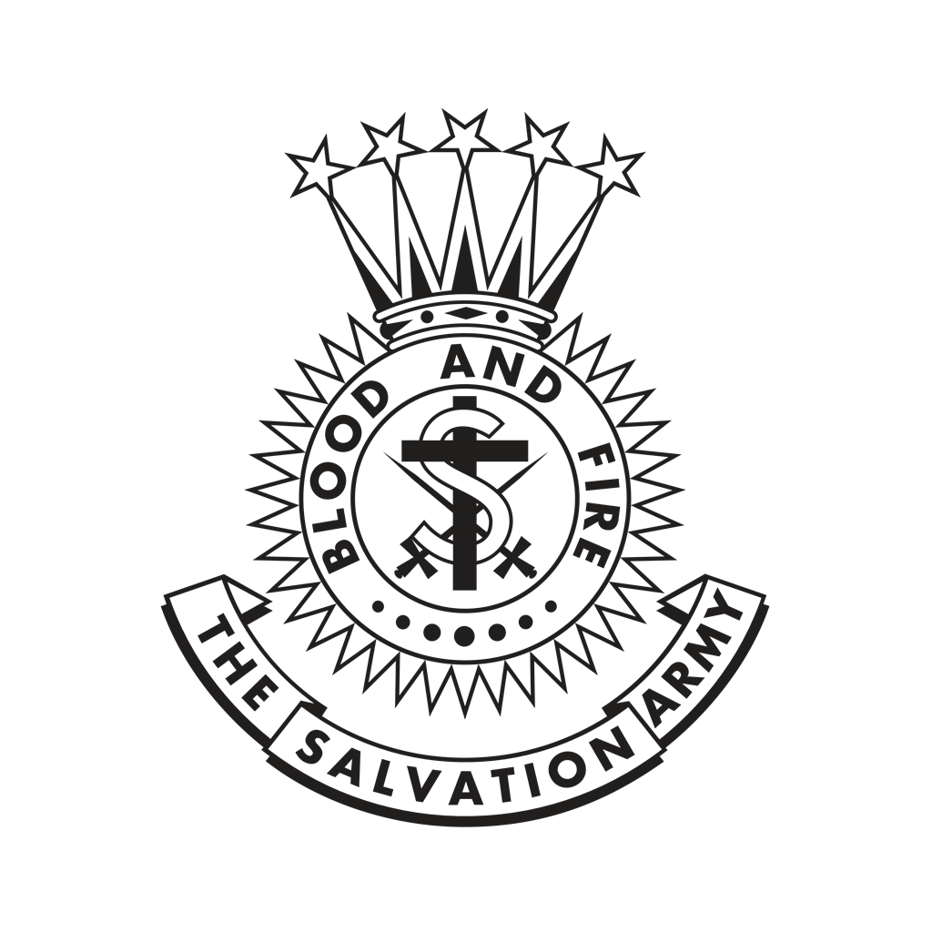 Salvation Army logotype, transparent .png, medium, large