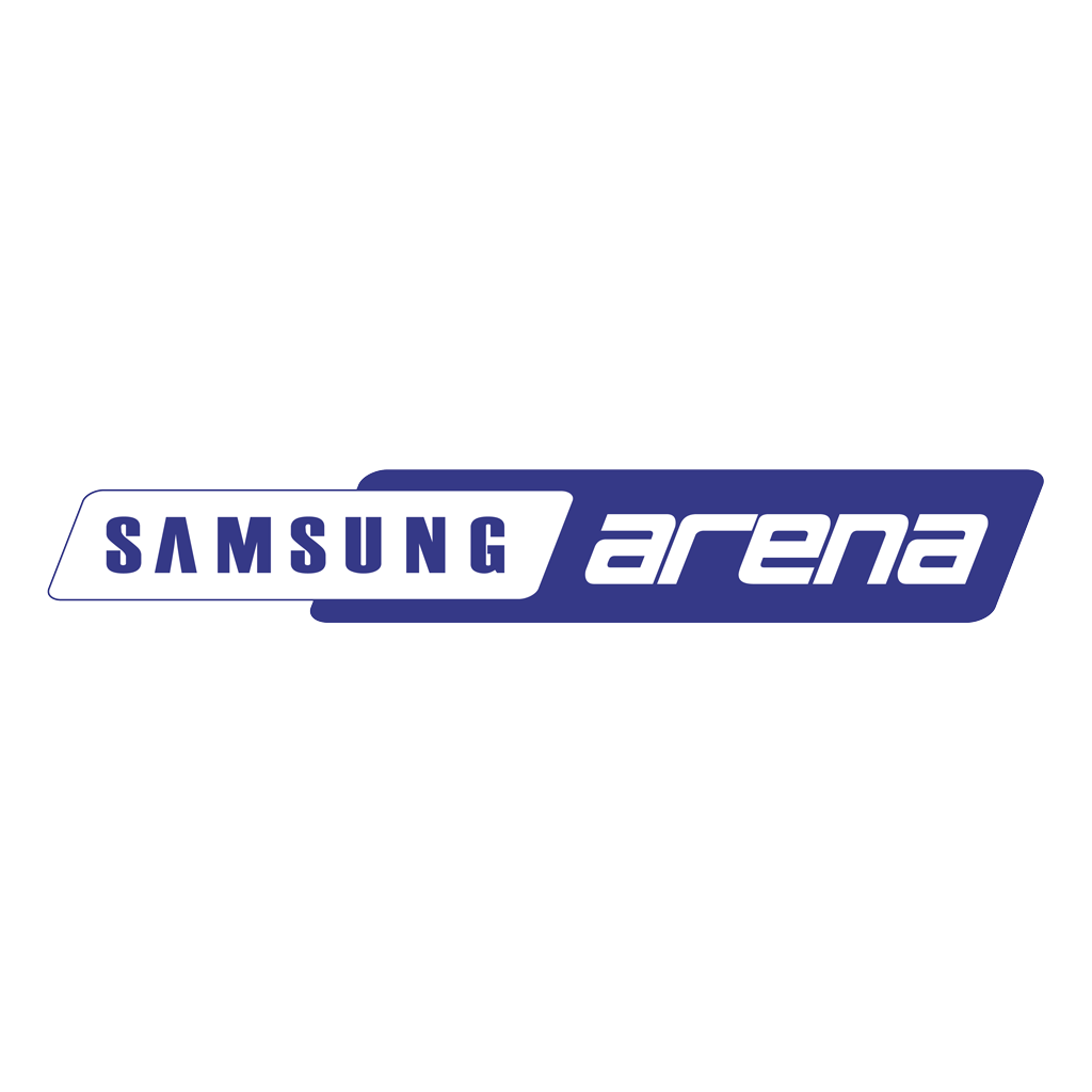 Samsung ARENA logotype, transparent .png, medium, large
