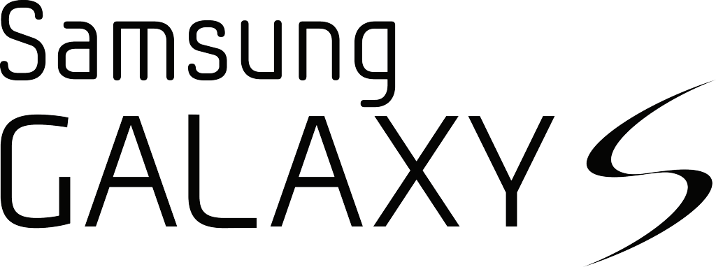 Samsung Galaxy S logotype, transparent .png, medium, large