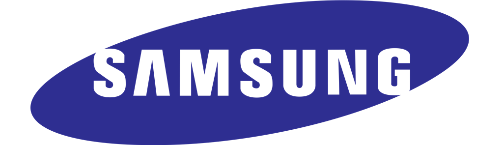 Samsung logotype, transparent .png, medium, large