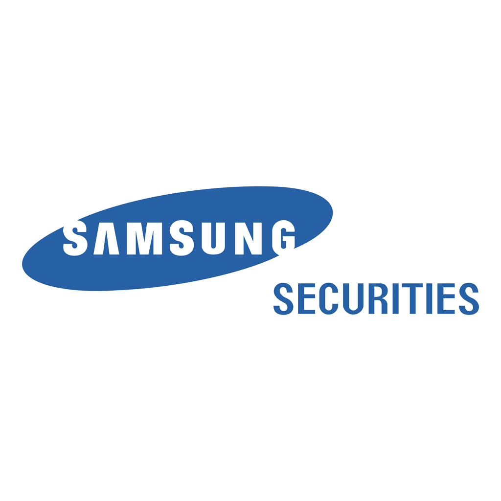 Samsung Securities logotype, transparent .png, medium, large