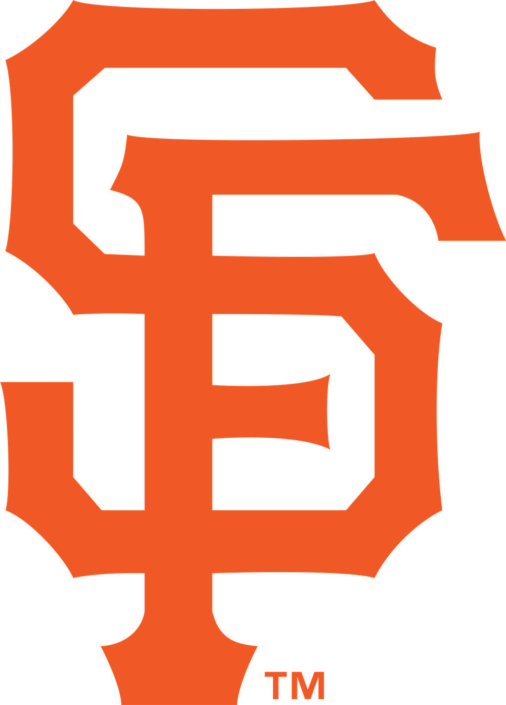 San Francisco Giants logotype, transparent .png, medium, large