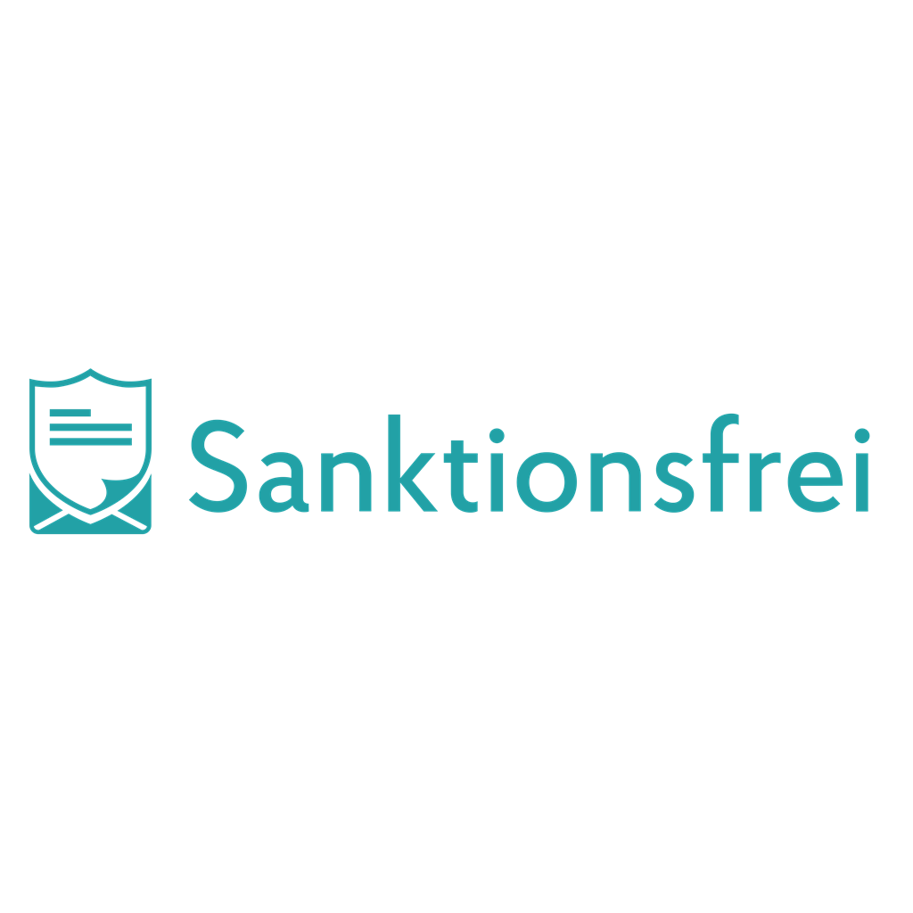 Sanktionsfrei logotype, transparent .png, medium, large