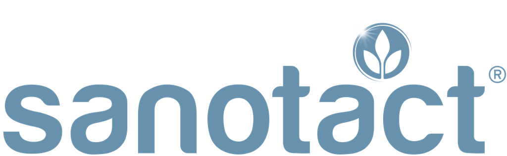 Sanotact Vital logotype, transparent .png, medium, large