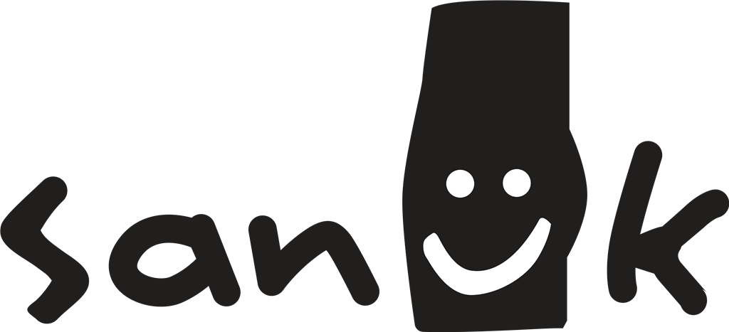 Sanuk logotype, transparent .png, medium, large
