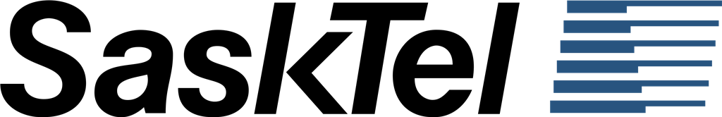 SaskTel logotype, transparent .png, medium, large