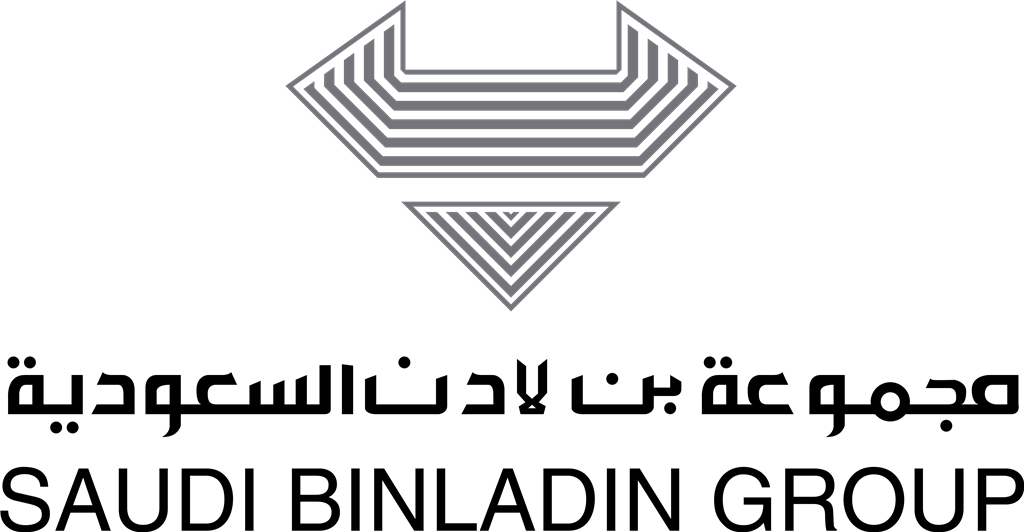 Saudi Binladen Group logotype, transparent .png, medium, large