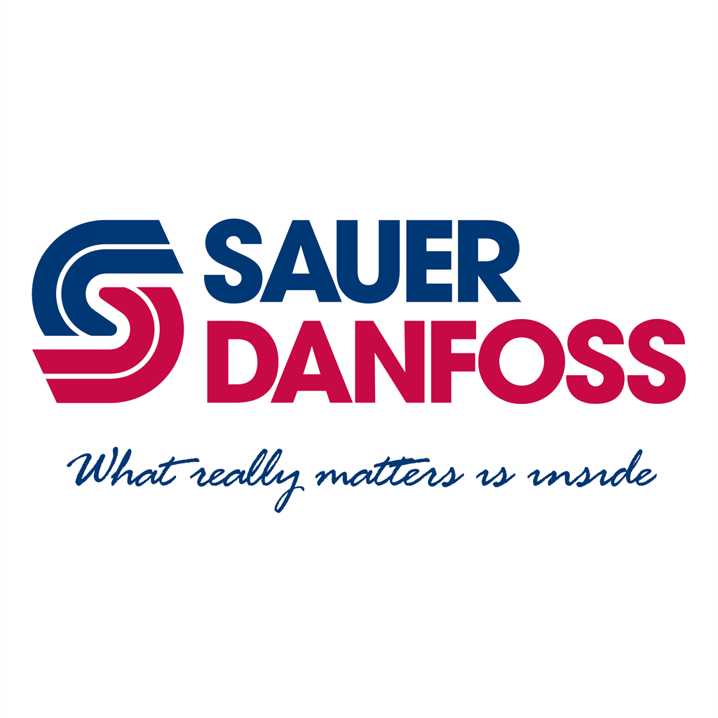 Sauer-Danfoss logotype, transparent .png, medium, large