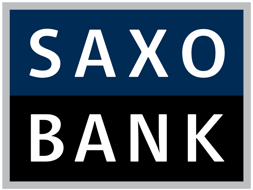 Saxo Bank logotype, transparent .png, medium, large