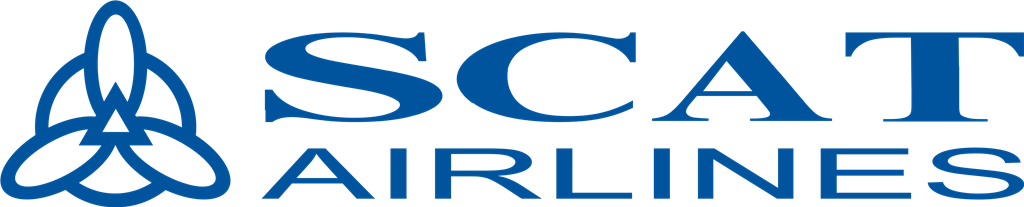 Scat Airlines logotype, transparent .png, medium, large