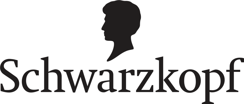 Schwarzkopf logotype, transparent .png, medium, large