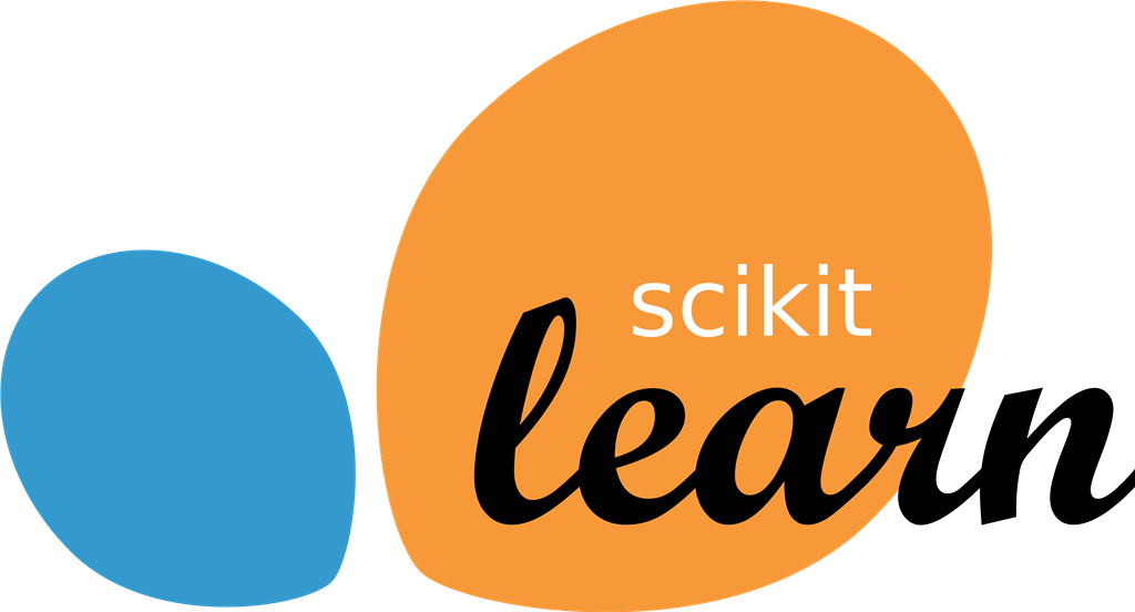 Scikit Learn logotype, transparent .png, medium, large
