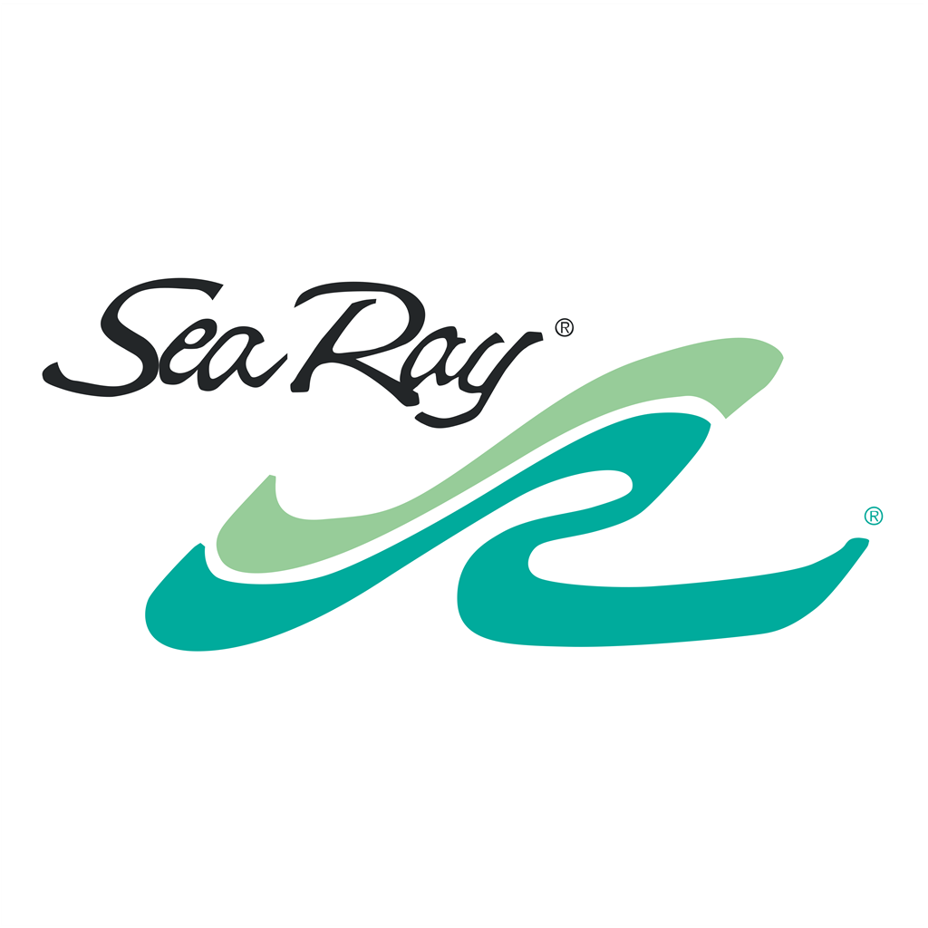 Sea Ray logotype, transparent .png, medium, large