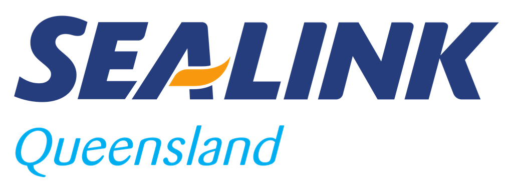 SeaLink Queensland logotype, transparent .png, medium, large