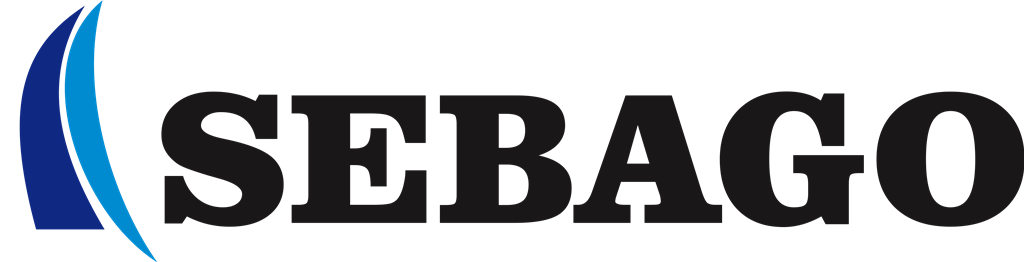 Sebago logotype, transparent .png, medium, large