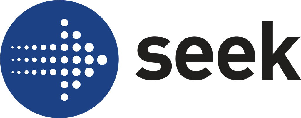 Seek.com.au logotype, transparent .png, medium, large