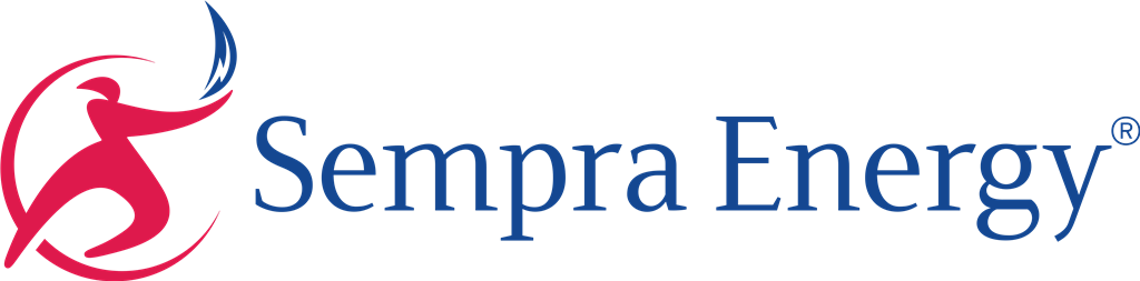 Sempra Energy logotype, transparent .png, medium, large