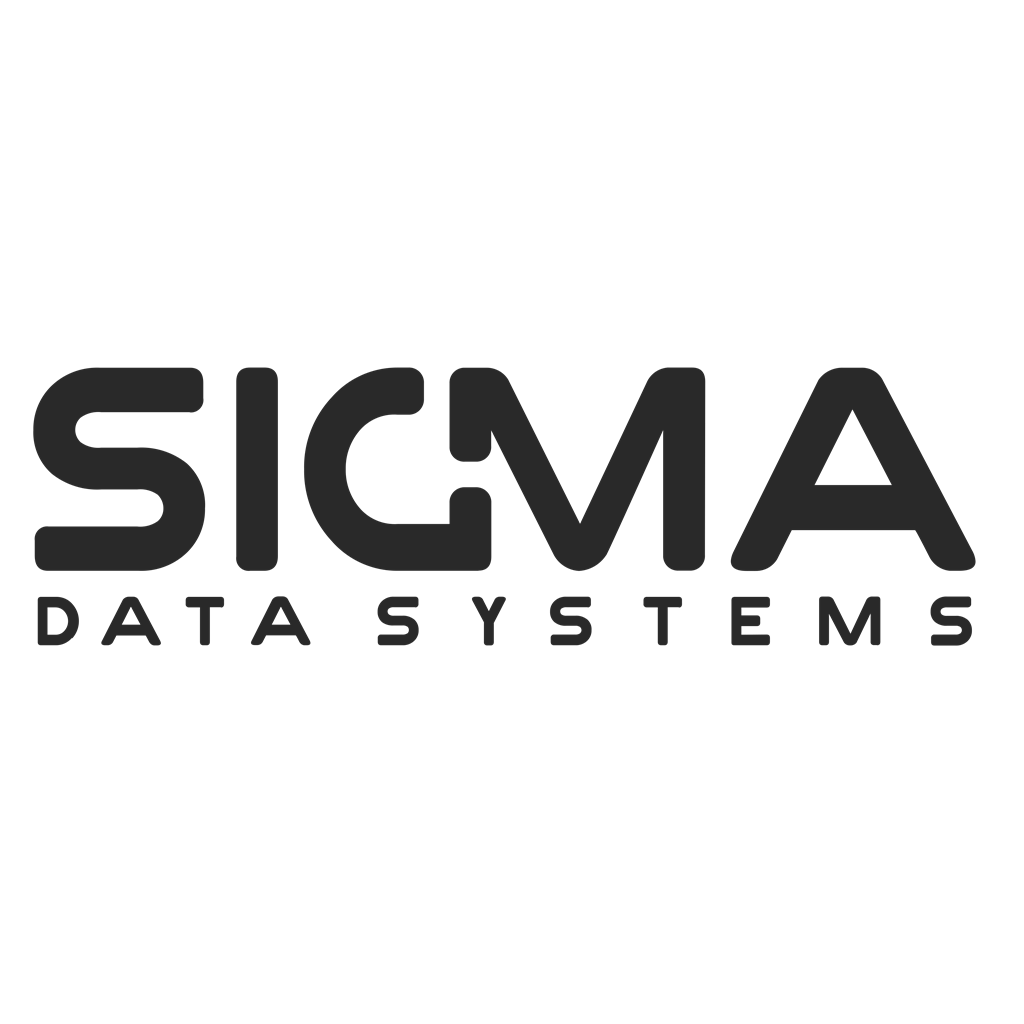 Sigma Data Systems logotype, transparent .png, medium, large