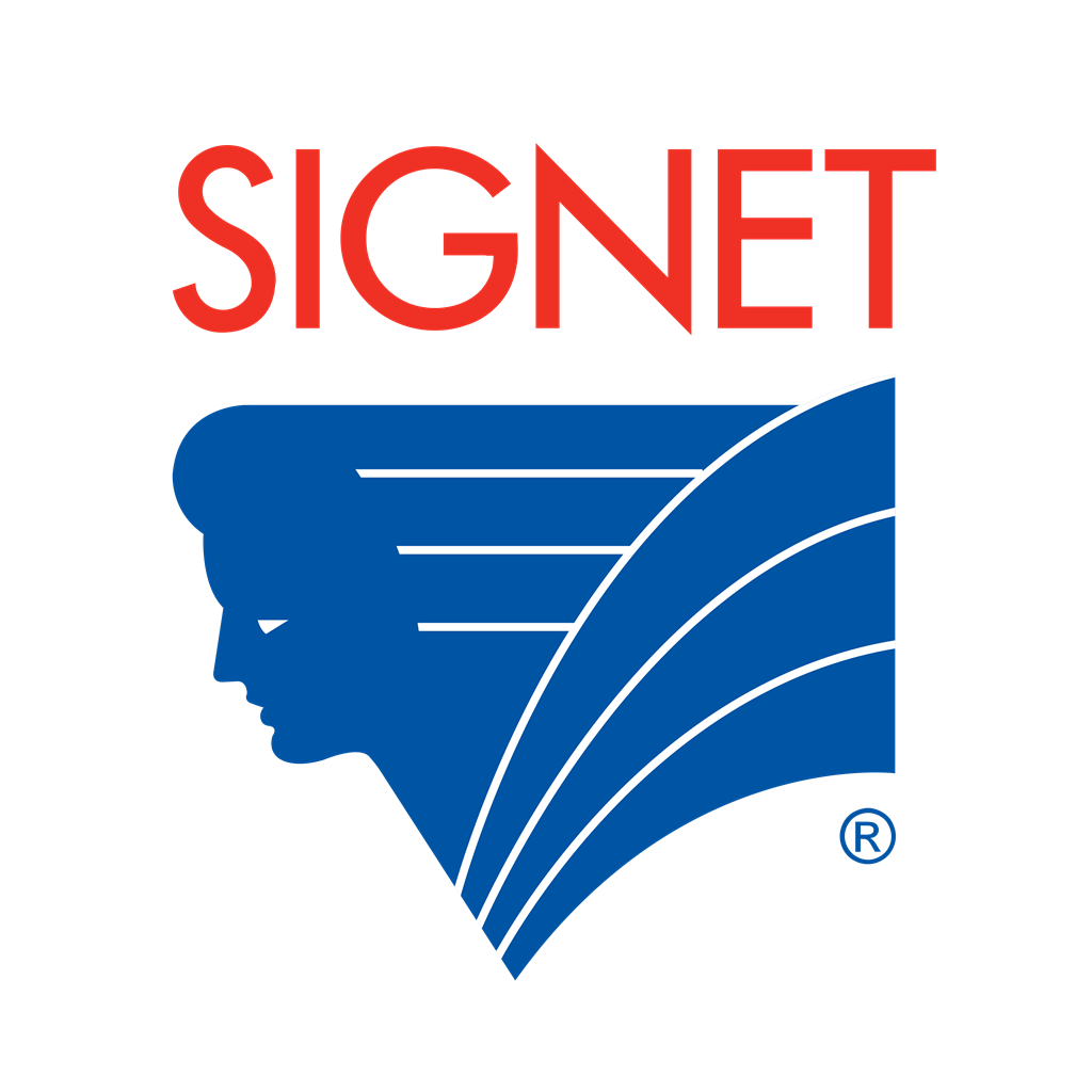 Signet Maritime Corporation logotype, transparent .png, medium, large